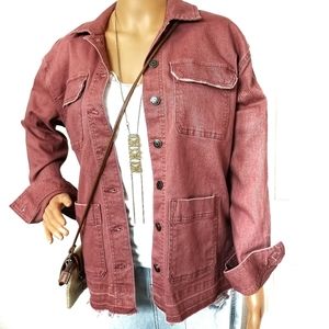 SONOMA Distressed/Deconstructed Edge Jacket BNWT